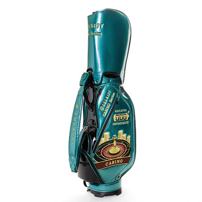 レゴリス　ゴルフ用品 SHERIFF カジノ TURQUOISE×BLACK SHERIFF　SCA-010CB