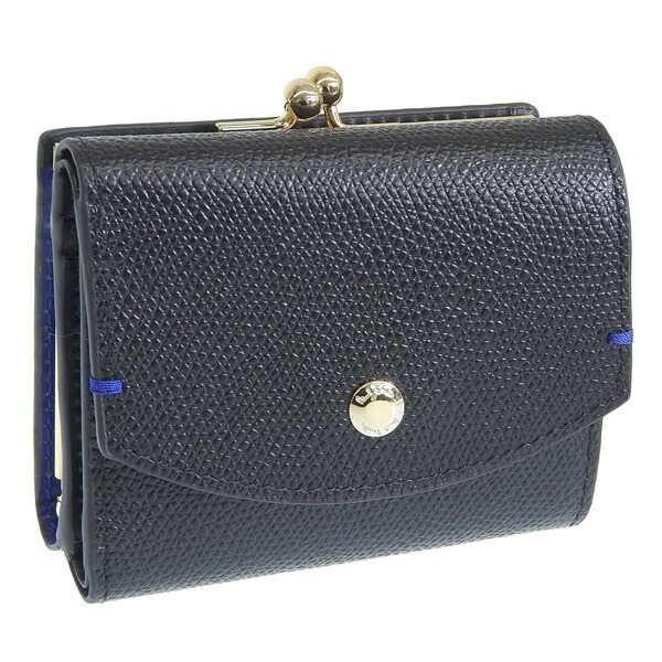 ポールスミス 財布 レディース 三つ折り財布 アウトレット レザー ブラック PSMSW0310 PAUL SMITH