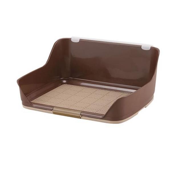 ボンビアルコン 犬用 しつけるウォールトレー Mサイズ 1組入 (ブラウン)