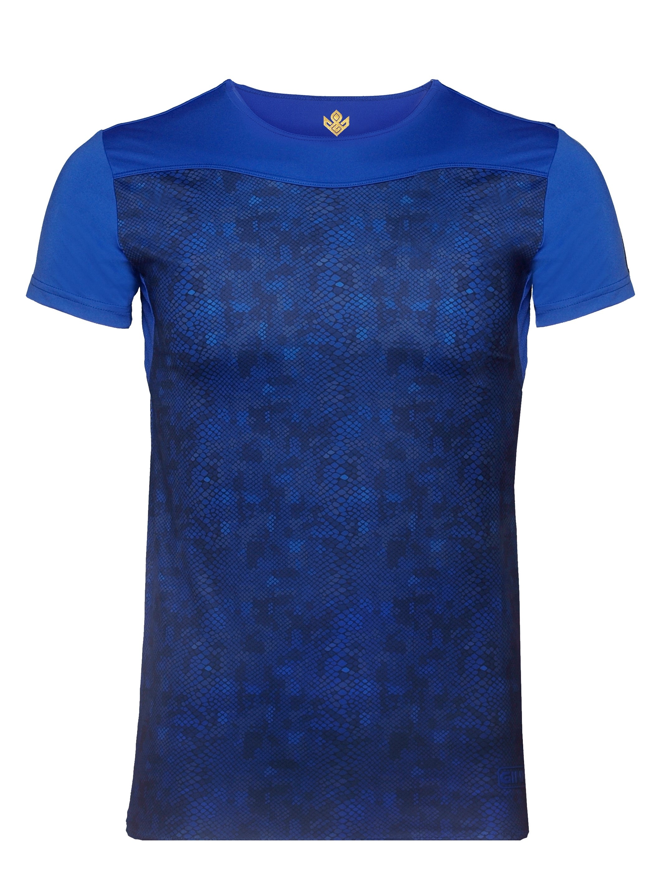 ジーニー(GINNIE) アンダーシャツ半袖 G20SS02-BLUE