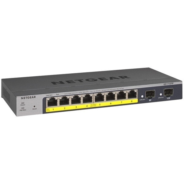 GS110TP-300AJS [GS110TP ギガビット10ポート スマートスイッチ（PoE+ 8ポート + SFP 2スロット） Insight対応] メーカー直送