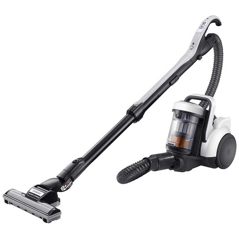 日立 HITACHI キャニスター掃除機 サイクロン式 パワかるサイクロン ホワイト CV-SV90K-W
