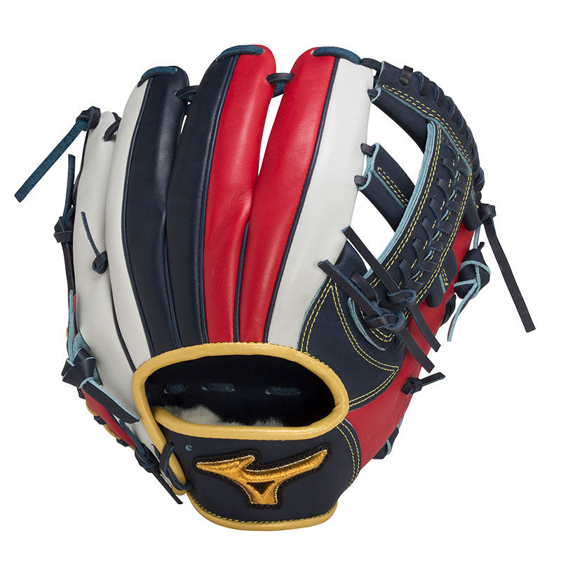 軟式用ミズノプロ勝色Collection グラブ袋付 BSS限定 内野手用 野球 一般 軟式 グラブ グローブ 23SS(1AJGR28113)