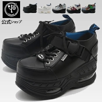 【公式SHOP特典キズ補修液付】 ヨースケ 厚底スニーカー レディース 歩きやすい 8cm厚底ソール