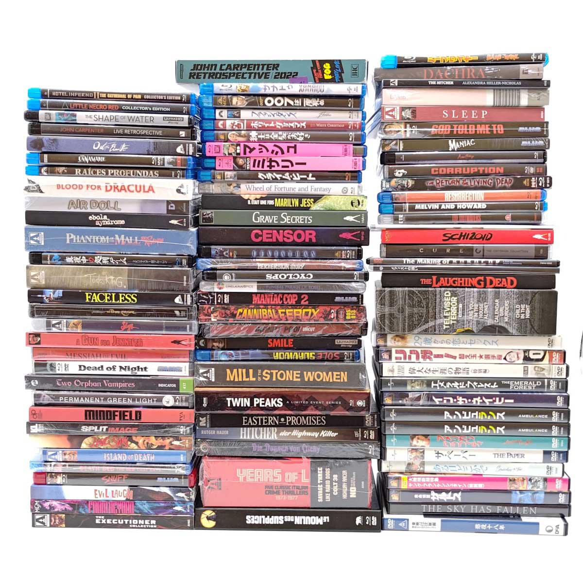 【中古】[93点セット] 洋画 DVD ブルーレイ 映画 リージョンいろいろ ホラー ゾンビ 他