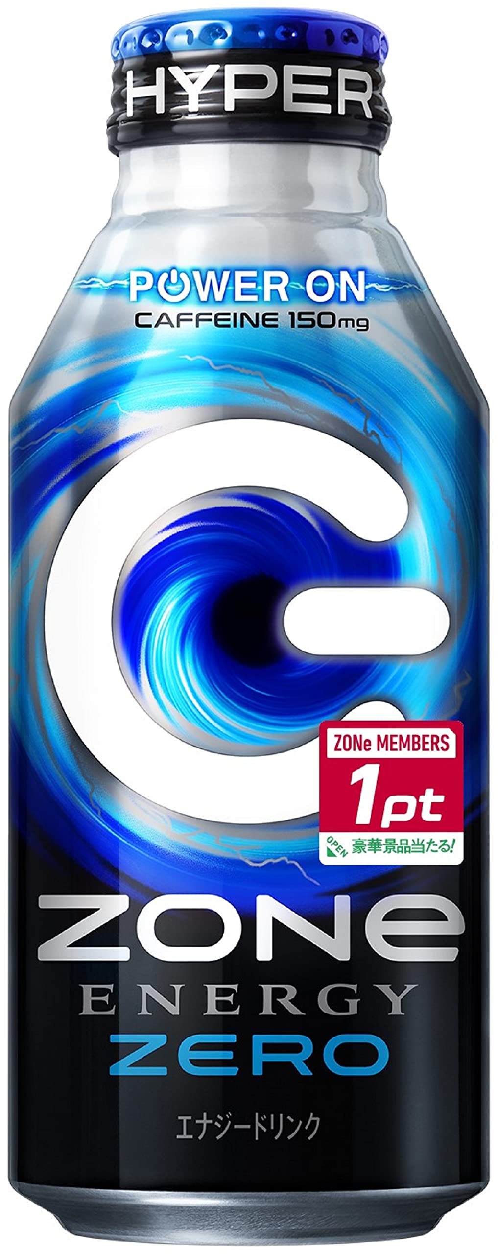 ZONe(ゾーン) HYPER ZONe ENERGY ZERO エナジードリンク ボトル缶 400ml×24本