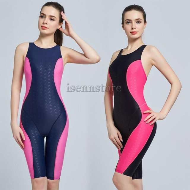 オールインワン スクール水着レディース スパッツスーツ 練習用 競泳水着 フィットネス 水着 スイムウェア 水泳 ジム スポーツ スイミン 4,822円