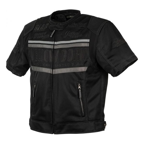 Protective Mesh Tshirt プロテクティブメッシュTシャツ ブラックガンメタルLLサイズ YMT-007BK/GMLL