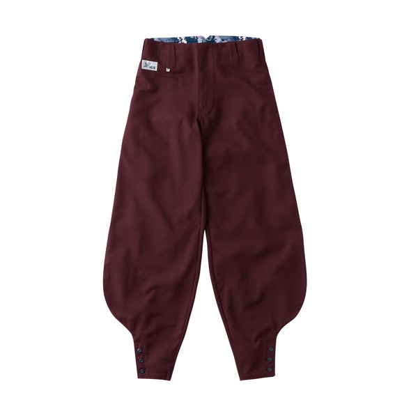 (村上被服製) サージ素材 パンツ/作業着 (紫鳶(むらさきとび) サイズ76cm) ポリエステル レーヨン 2300series 2308 『江戸前超ロング』 5,995円