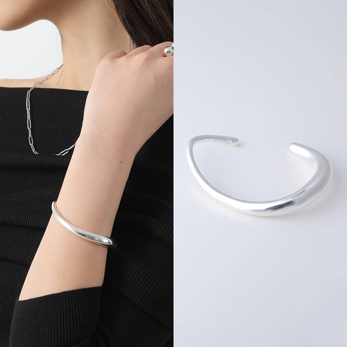 GEORG JENSEN ジョージ ジェンセン バングル OFF SPRING オフスプリング 20000131000 レディース ブレスレット アクセサリー SILVER 【mega】 45,878円