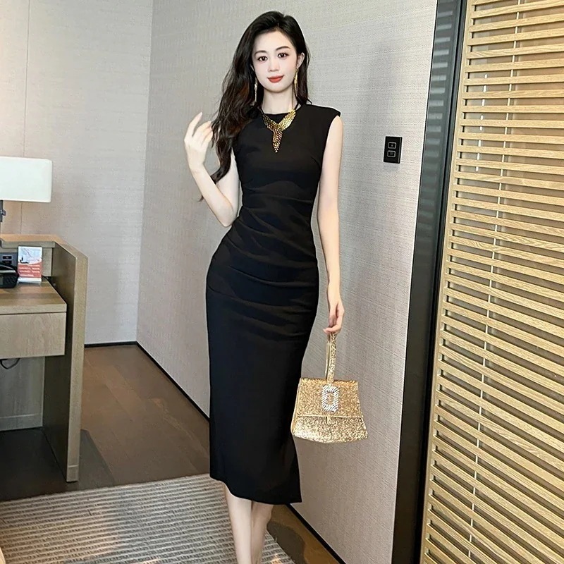2024作パーティードレス高級感ワンピースフォーマルパーティーキャバドレス気質大人チャイナドレス同窓会卒業式結婚式演奏会ウェディング成人式OL正式礼10330%までに制限