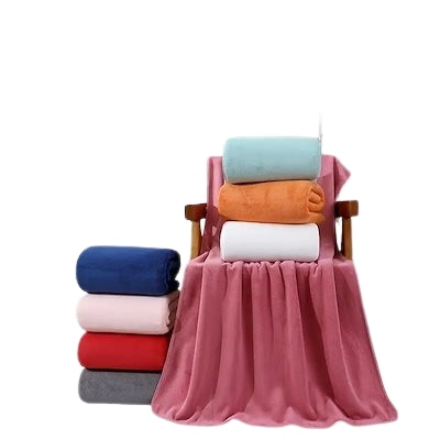 18点セット 超ソフトコーラルバスタオル 70×140cmバスタオル6点 42×70cmフェイスタオル6点 35×35cmスクエアタオル6点 速乾 吸水速い 軽量 ホーム ホテル スパ アウトドア フ