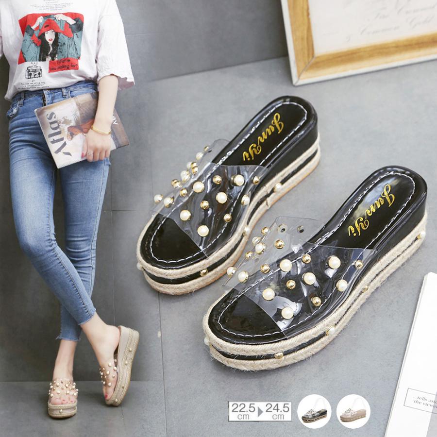 人気の新作先行発売ヒールサンダル サボサンダル レディース【短納期】