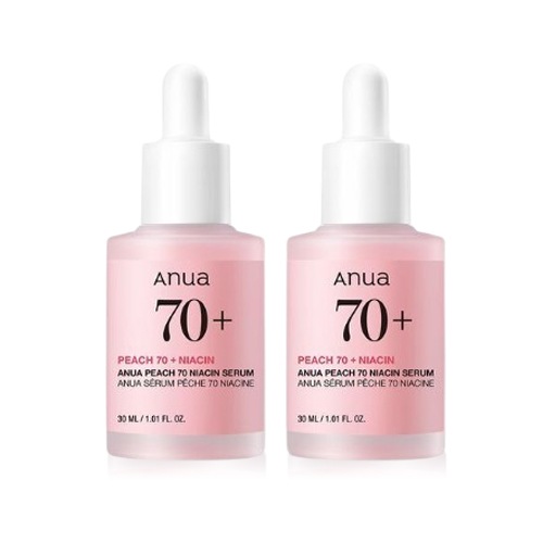 桃70%ナイアシンセラム 30ml, 2個 / 話題のトーンアップセラム / ダブル企画 / セラム / うるおい / 肌をひきしめる / 最強トーンアップ / 美容液 / 韓国コスメ