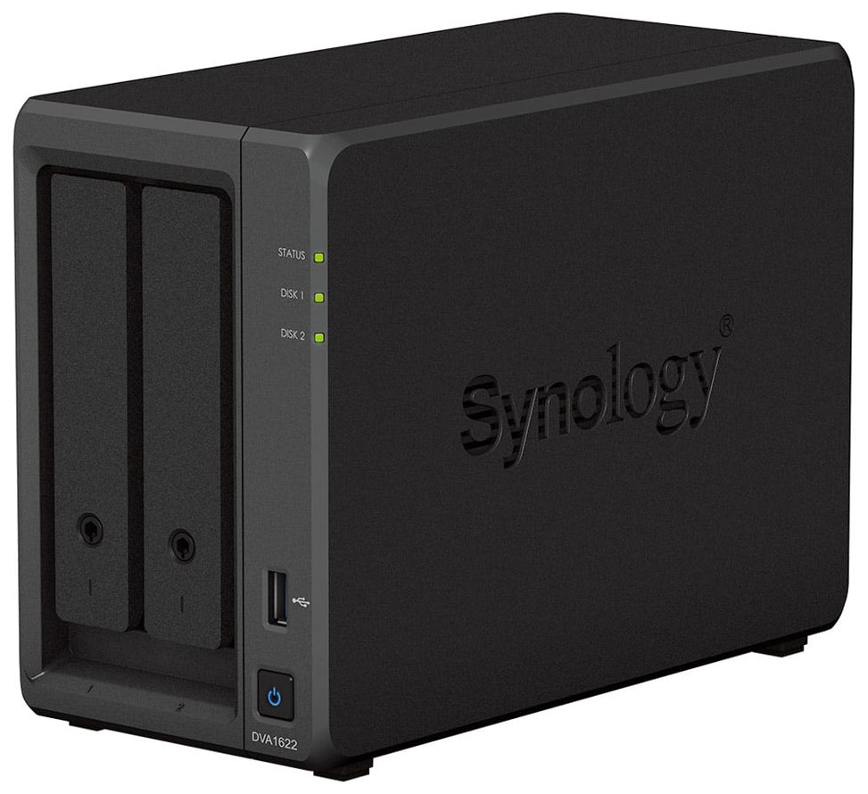 Synologyシノロジー ディープラーニング監視ソリューション DVA1622 DVA1622