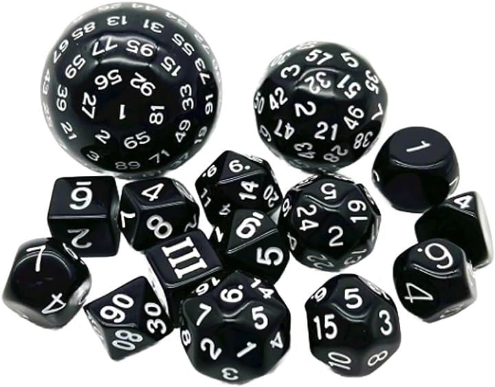 Qoo10] 100面ダイス 多面体サイコロセット 百 : おもちゃ・知育
