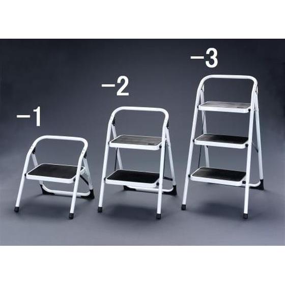 踏台 スチール製 0.48m 2段 エスコ EA903RC-2