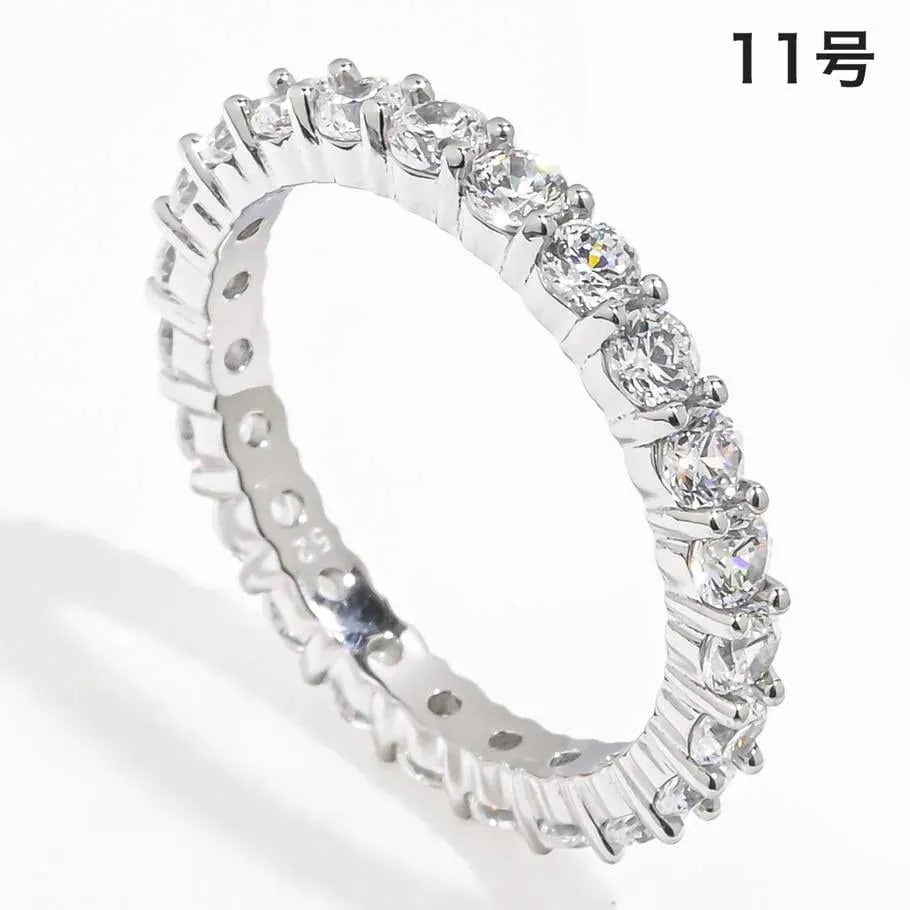 リング 指輪 レディース 11号 ラウンドカット Matrix Vittore マトリックス クリア シルバー 5705603 ジュエリー アクセサリー 女性 彼女 記念日