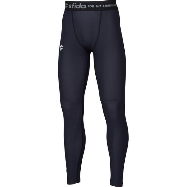 スフィーダ フットサルウエア SA-21829 BLACK BP コンプレッションベースレイヤーロングタイツ S ブラック