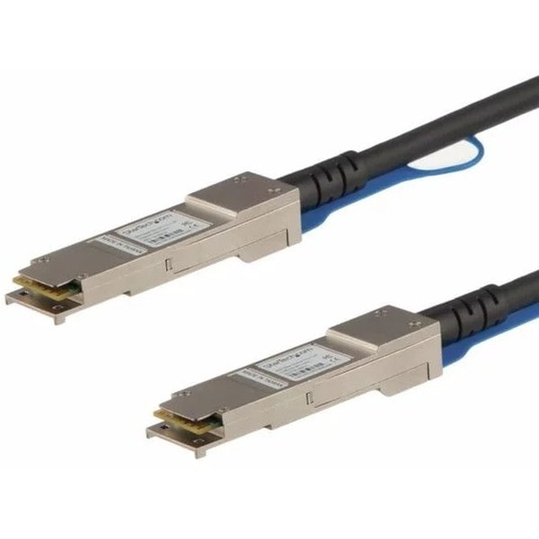 StarTech QSFPH40GCU1M QSFP+ DAC Twinax ケーブル 1m Cisco製QSFP-H40G-CU1M互換 40GbE メーカー直送