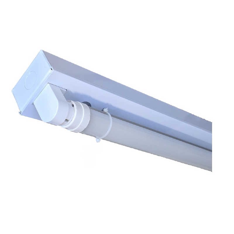 東京メタル　40W相当LEDベース照明トラフ型 1灯用 (昼光色タイプ) 工事必要 ［6畳 / 昼光色 / G13 / 電気工事必要］　FRTR40D