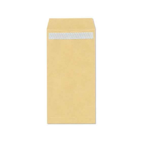 環境対応クラフト封筒 テープ付 長3 1000枚 ハート XQ312