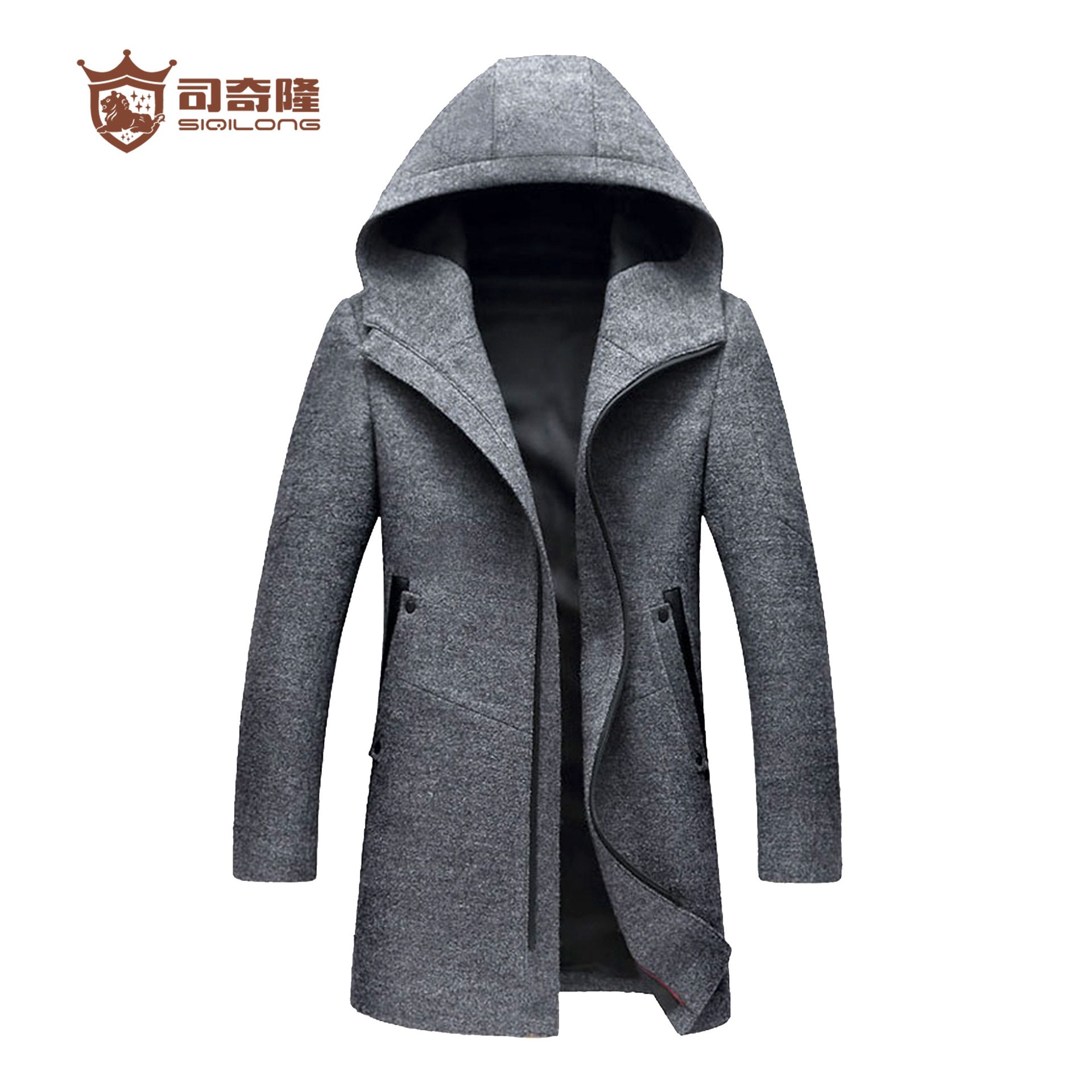 秋冬 防寒着 韓国ファッション コート メンズ ロング コート 大きいサイズ トレンチコート ビジネスコート アウター 秋冬 通勤 かっこいい シンプル 定番 30代40代50代60代ウールコート男性