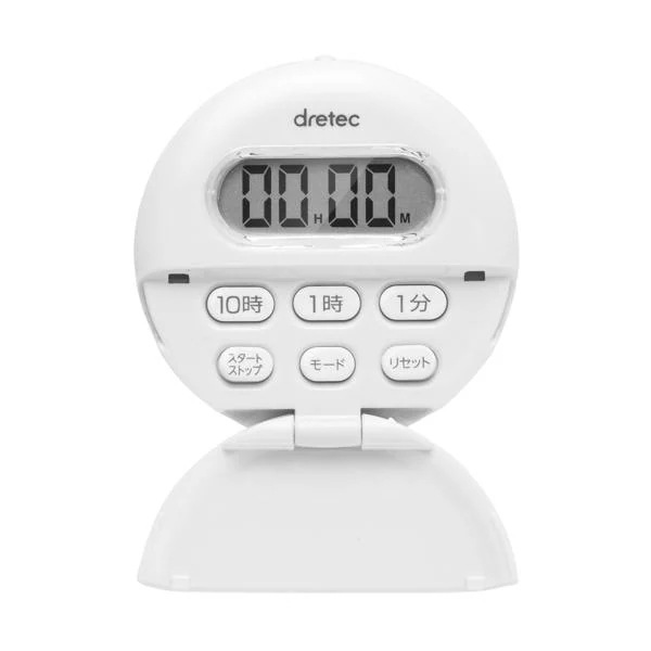 �N���b�v�t�o�C�u�^�C�}�[ T-558WT [�z���C�g]