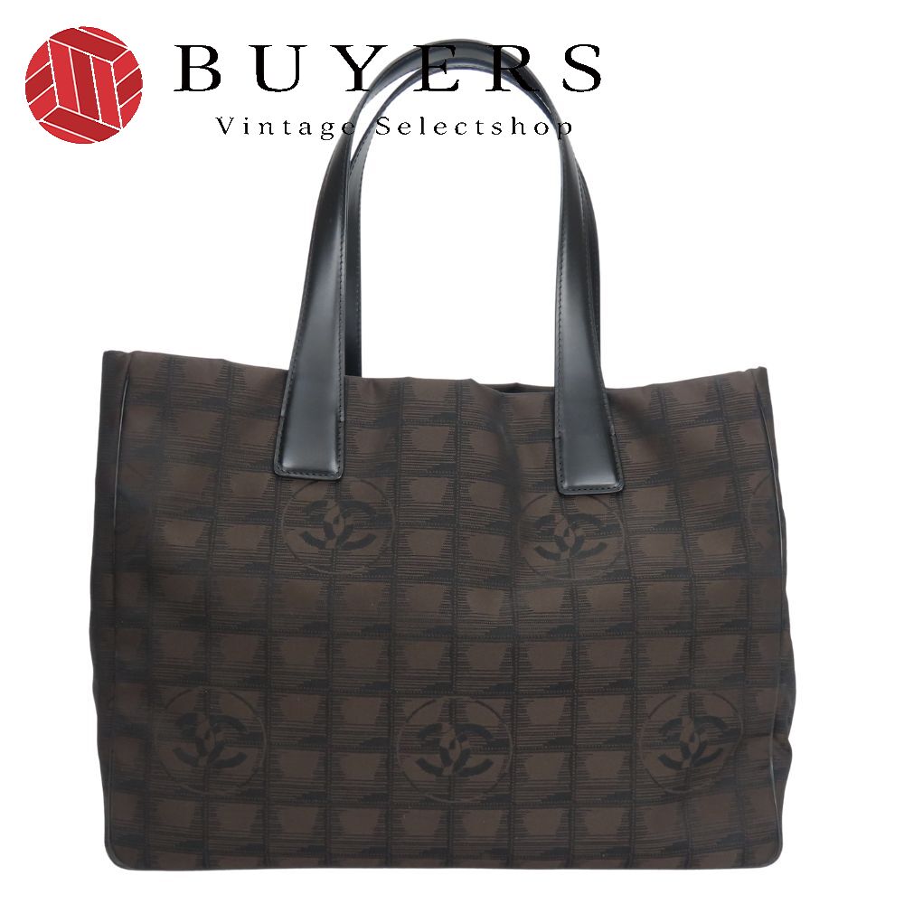 中古 トートバッグ MM ニュートラベルライン ジャガードナイロン マロン シルバー金具 普段使い A4 レディース 女性 52,800円