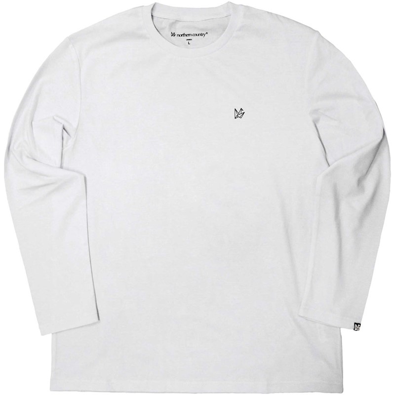 ノーザンカントリーnortherncountry LONG T-SHIRTS(BIG LOGO) アウトドア長袖Tシャツ (tr1310-wt)