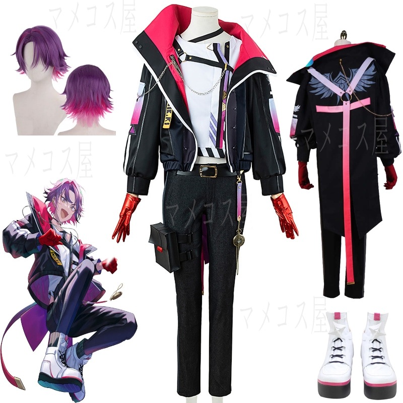 バーチャルライバー VTuber にじさんじ 四季凪アキラ しきらぎあきら 渡会雲雀 わたらいひばりセラフダズルガーデン 風楽奏斗 VOLTACTION コスプレ衣装 変身 仮装 ハロウィン