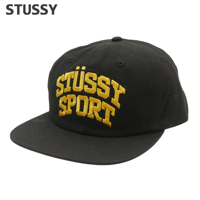ステューシー STUSSY STUSSY SPORT CAP スケート ストリート エイトボール ストックロゴ ストゥーシー スチューシー 265-001884-011