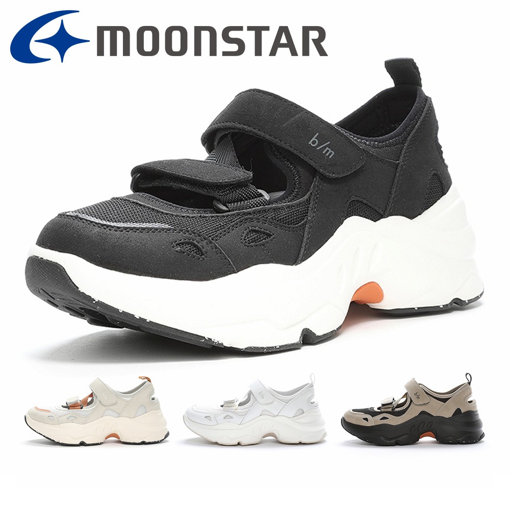 moonstar スニーカー メンズ レディース オルタ B/M 04 ムーンスター 2025春夏 サンダル ストラップ スポーティ ベルクロ