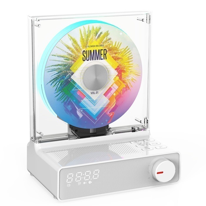 縦型CDプレーヤー WVC-S001W ホワイト