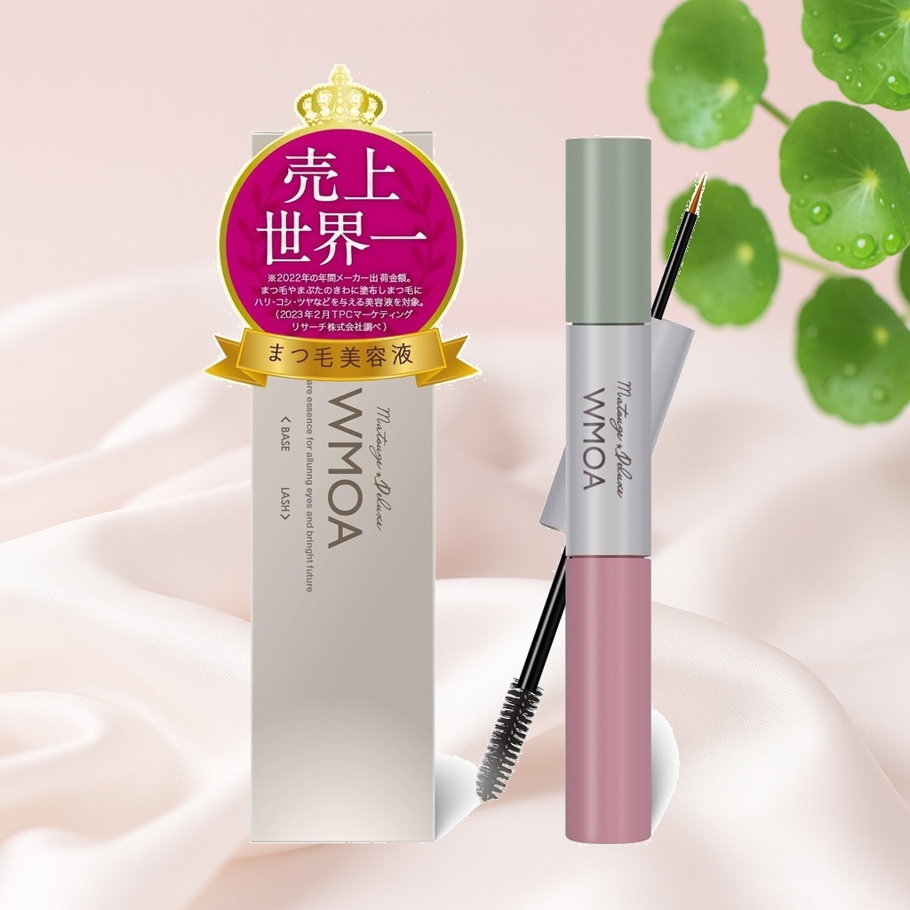 WMOA ファーマフーズ まつ毛ケア＆美カールを1本で叶える2wayタイプ まつ毛美容液 まつ毛デラックス HGP配合 10種のヘアケア成分配合 8つの無添加 国内製造 まつ毛パーマ 睫毛 まつげ美容
