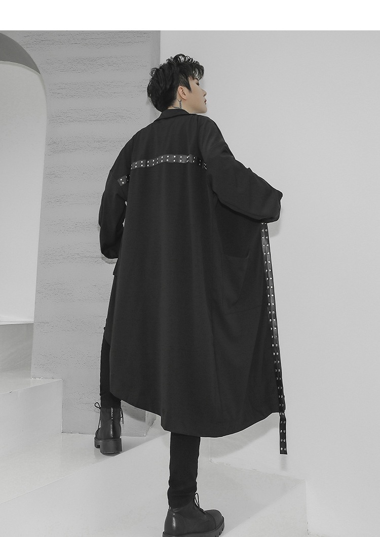 メンズロングコート/トレンド/雰囲気コート 6,375円