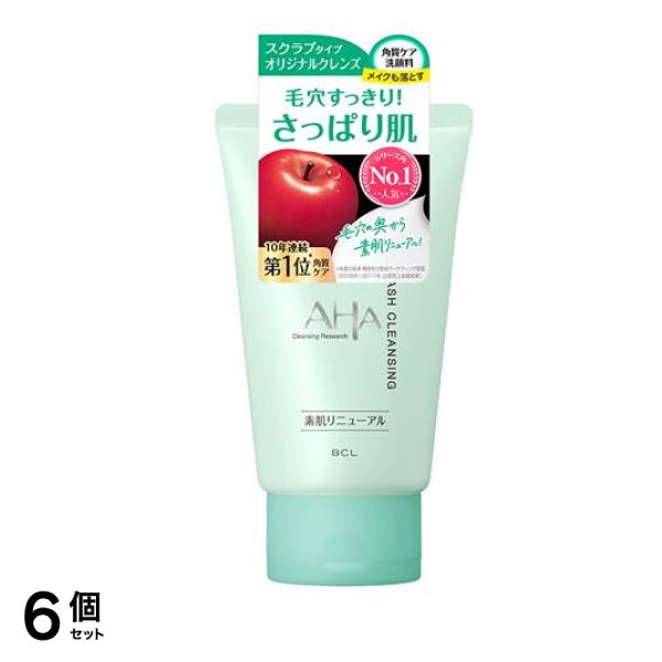 AHA クレンジングリサーチ ウォッシュクレンジングN 120g 6個セット