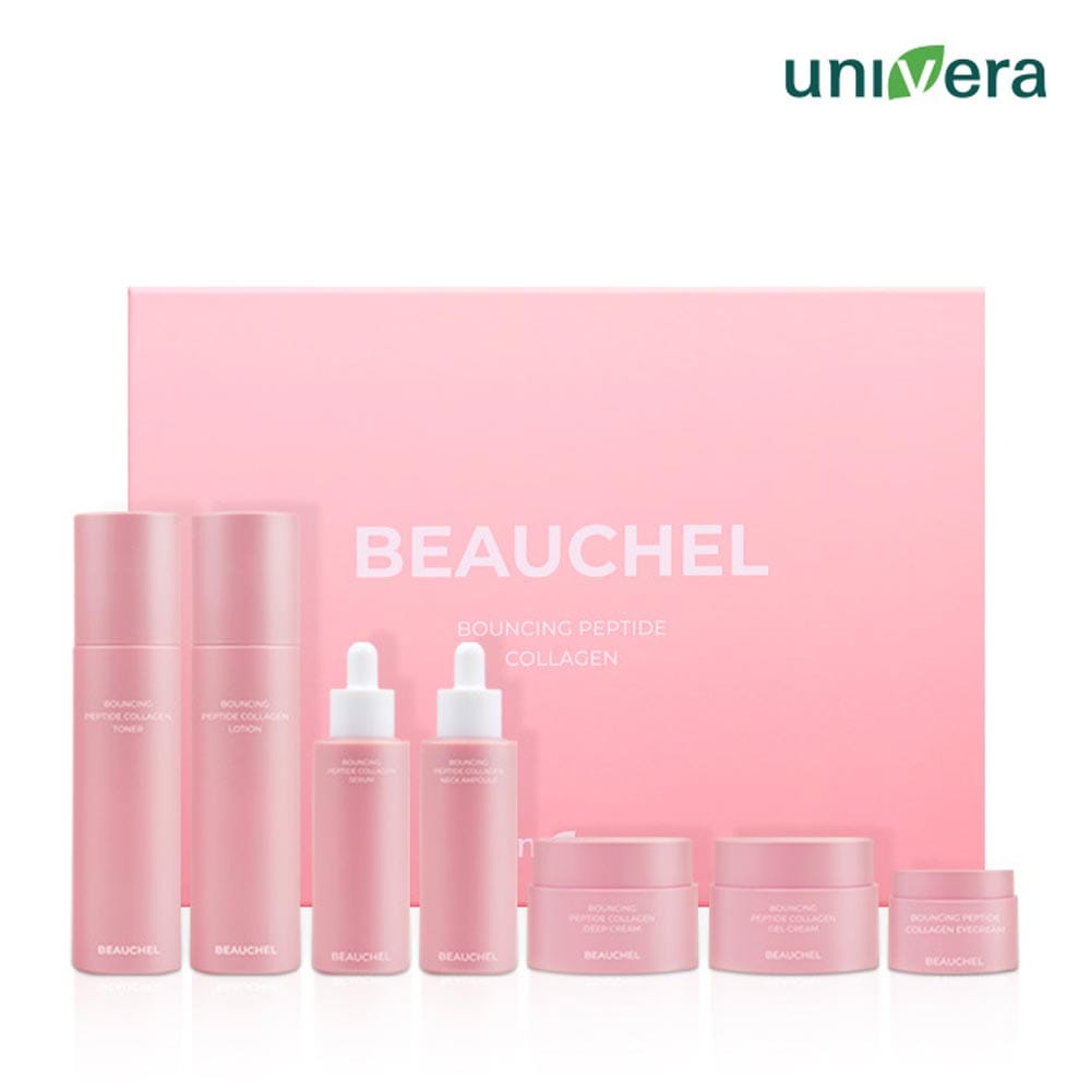 UNIVERA Beauchel バウンスペプチドコラーゲンスキンケア7セット