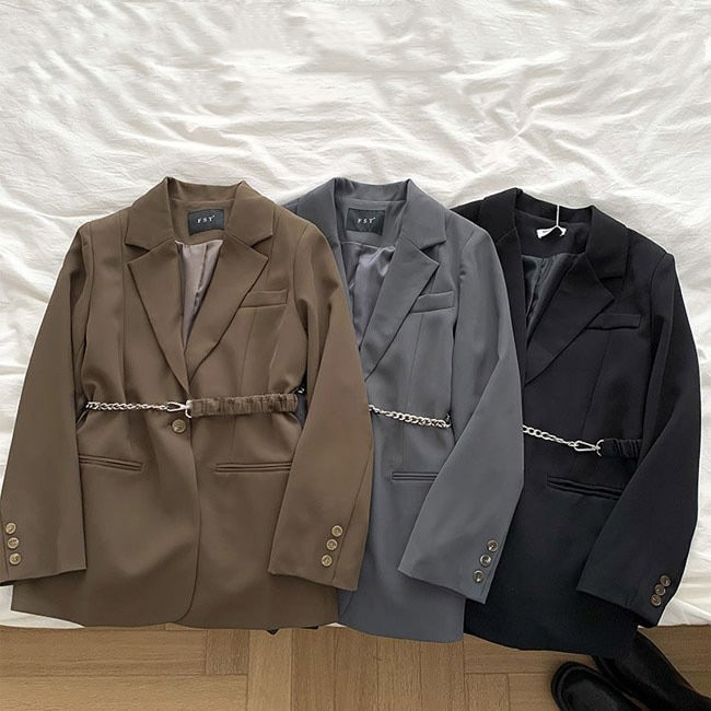 テーラード レディース ブレザー カジュアルスーツ ゆったり テーラードジャケット 秋 アウター ジ