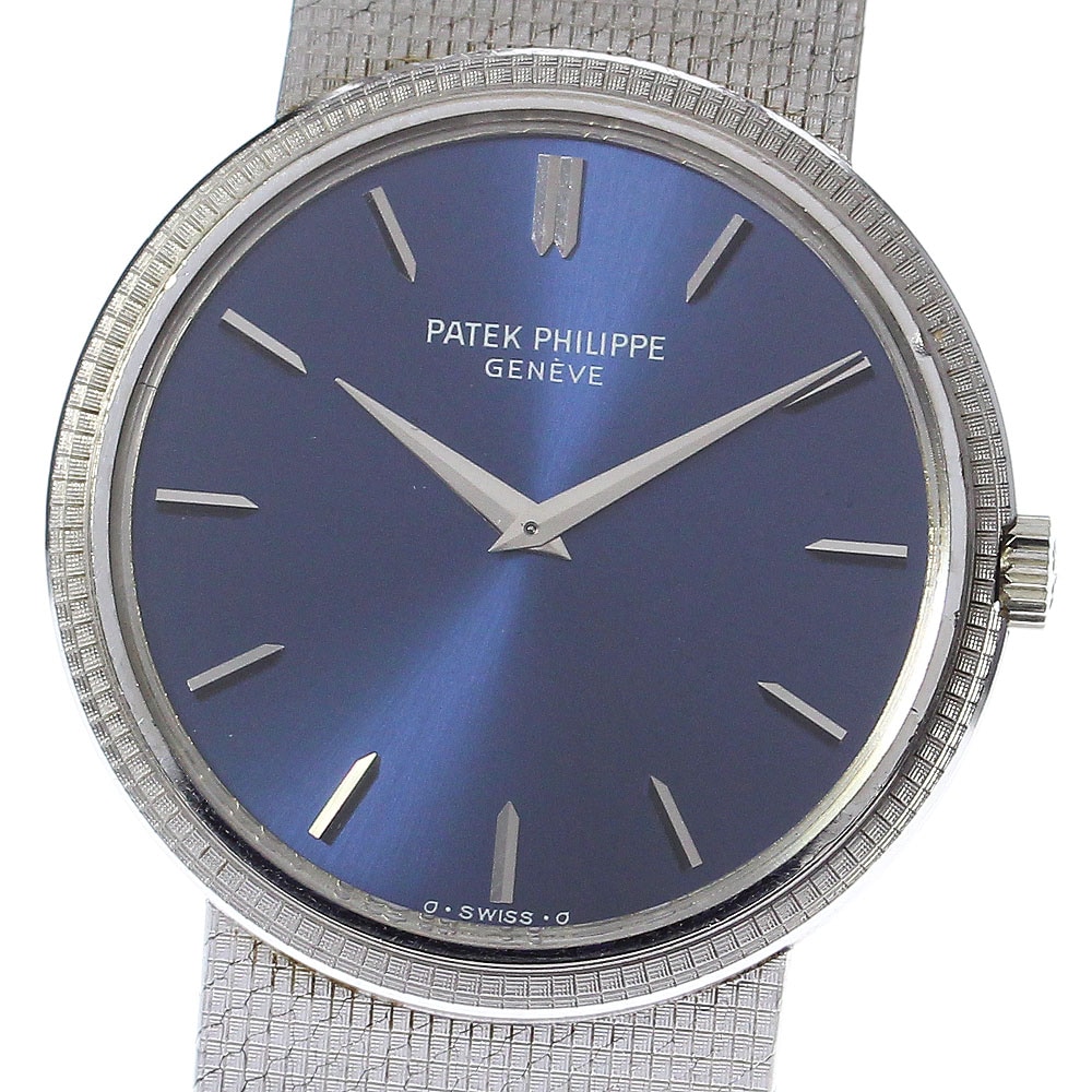 パテックフィリップ PATEK PHILIPPE 3606/3 カラトラバ K18WG 自動巻き メンズ _795574【中古】