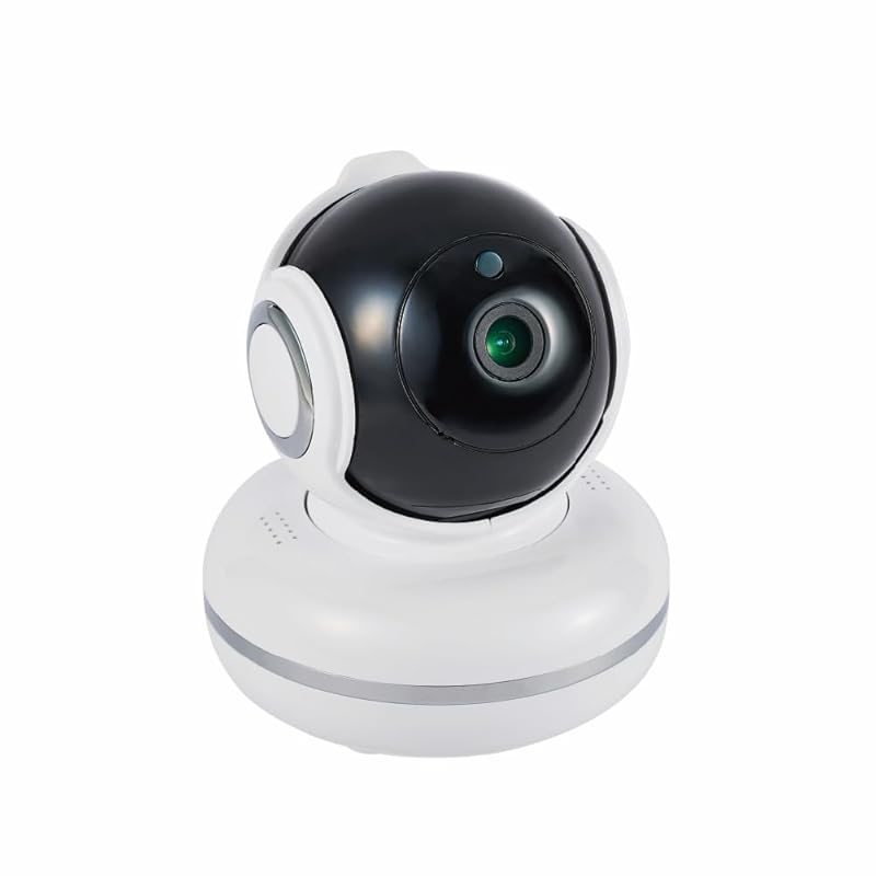 【迅速発送】アイリスプラザ クラウド防犯カメラ ペットカメラ 暗視 家庭用 wi-fi 双方通話可能 スマホ連携 動体検知 自動追跡 見守り 屋内型 NH-FW3M-F1 ホワイト