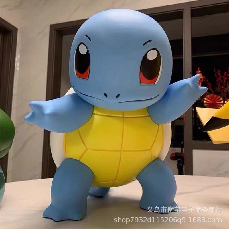 【料】 ポケモン1：1大サイズゼニガメフィギュアポケモンフィギュア誕生日プレゼント大フィギュア