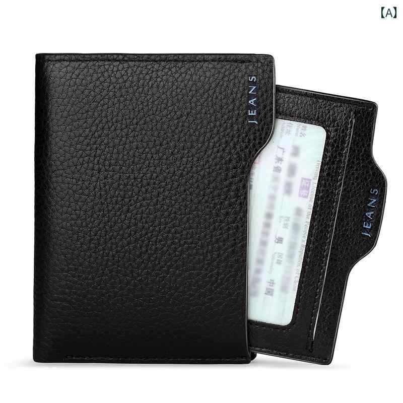 財布　カードケース　レザー キング ポール メンズ ウォレット メンズショート 革 ジッパー 縦型 マルチ カードスロット 多機能 運転 免許証 レザーケース