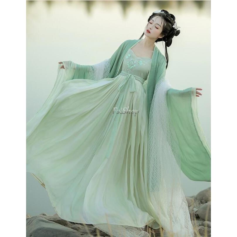 ハロウィン漢服チャイナドレス4点セット仮装 衣装チャイナ風 唐服 古代 中華服 仙女セットアップ古典ダンスウェア中華風レディース大人用コスプレ衣装ワンピース 6,242円