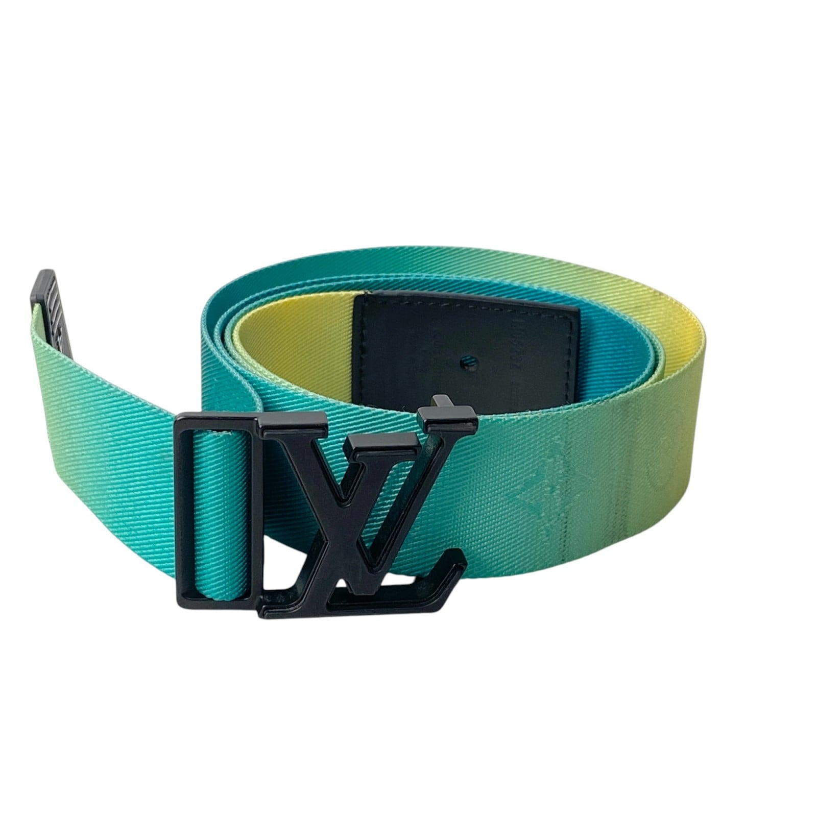 ルイ ヴィトン LOUIS VUITTON メンズ サンチュール LVウェビング ベルト M0523Z BC1202