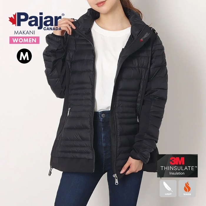 【SHOPクーポンあり】パジャールカナダ マカニ レディース パッカブル ジャケット ダウンフィル フーディ コート