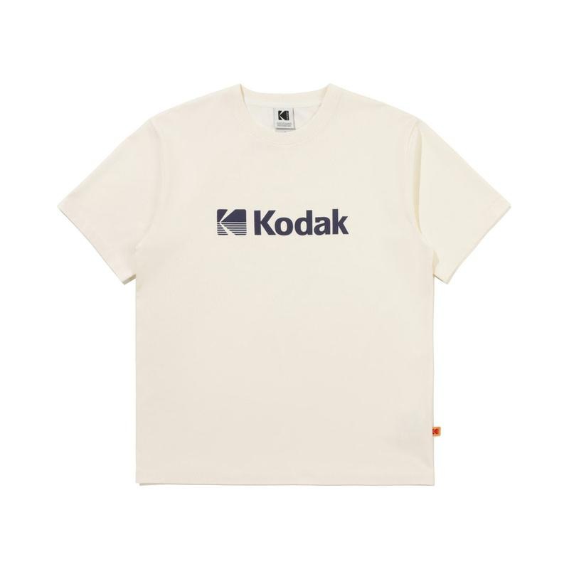 [公式]エッセンシャル ビッグロゴ アスキン 半袖Tシャツ IVORY