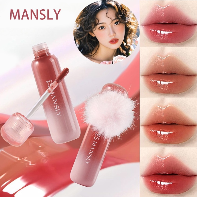 Qoo10] MANSLY ふわふわリップ リップグロス 水光 リッ