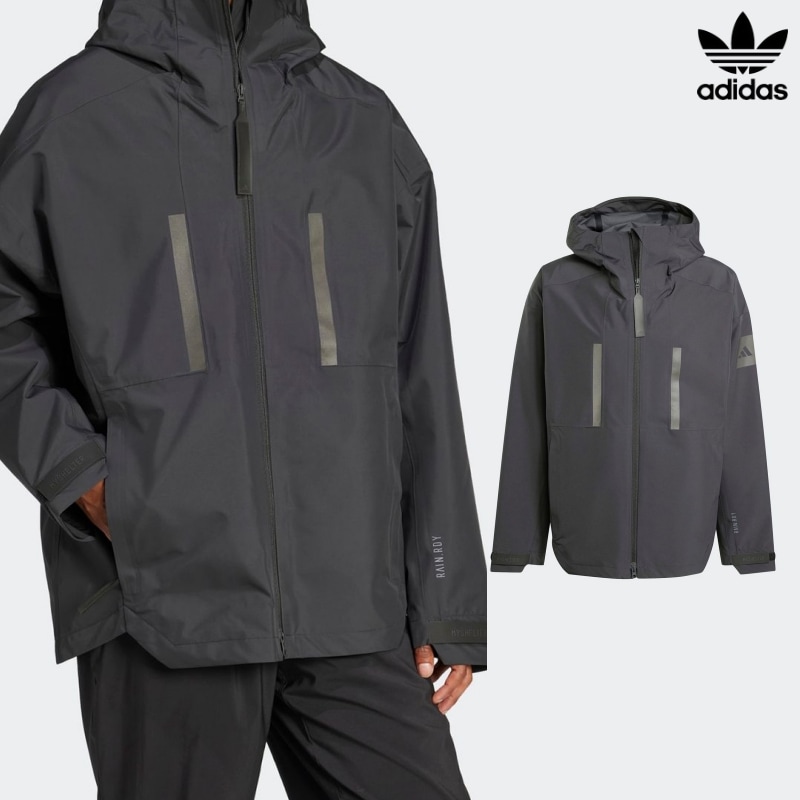 [ADIDAS] アディダス マイシェルター レインレディ ジャケット / BLACK