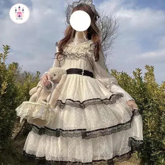 2025年新作店長おすすめ！新规入荷続々 オリジナルデザインミステリの森ロリータワンピース可愛いjskキャミソールワンピース女 9,242円